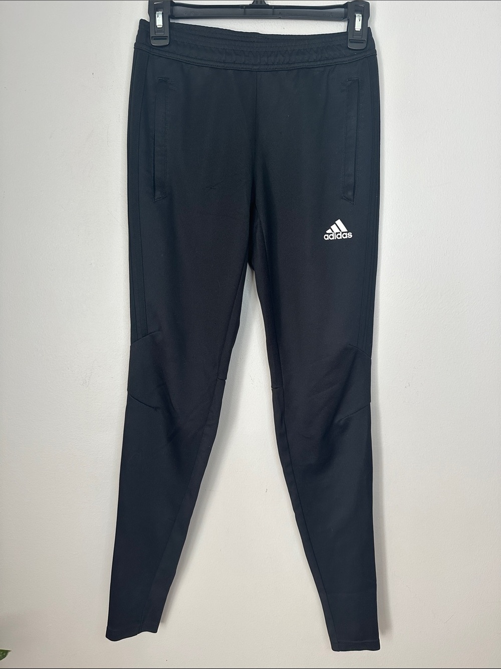 adidas Black Athletic Jogger Pants size XS